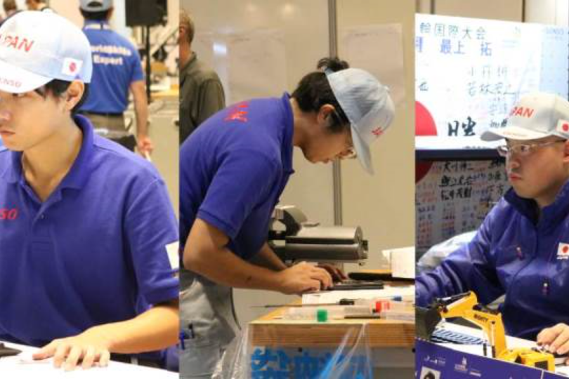 电装！在第44届世界