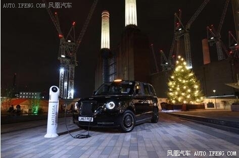 伦敦电动出租车TX在