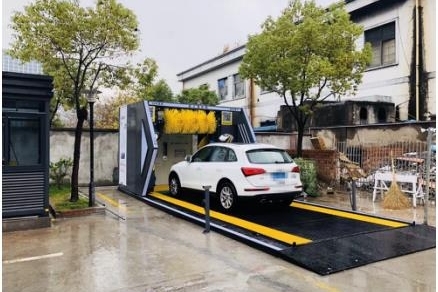 驿公里智能洗车引领