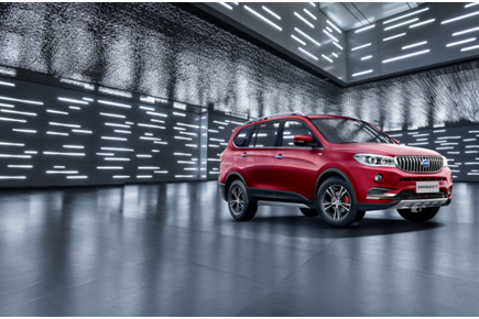 斯威X7配特斯拉大屏