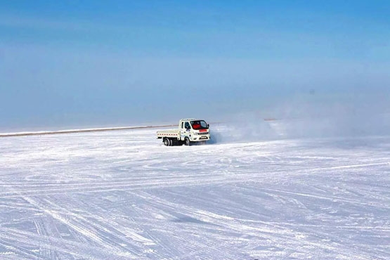 不惧冰雪考验，福田