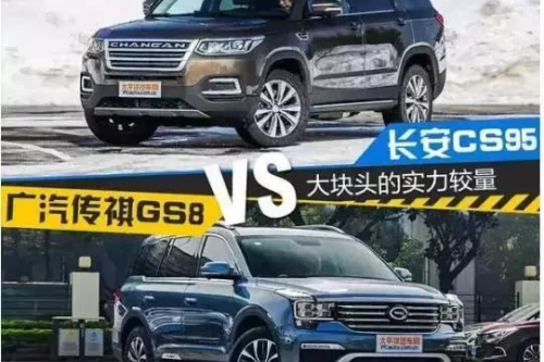 传祺GS8PK长安CS95