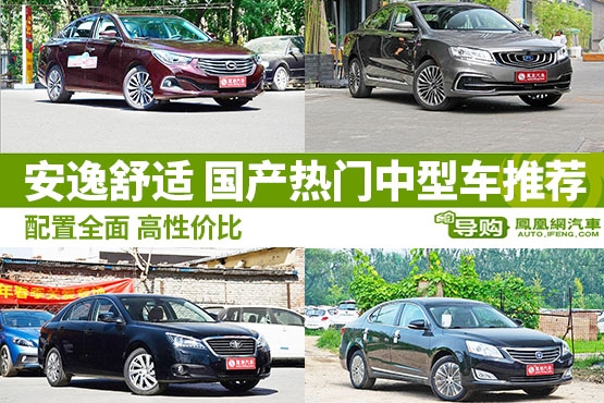 国产高性价比中型车