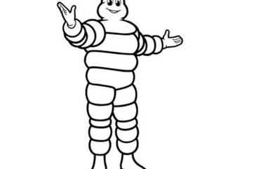 米其林轮胎勾勒出行