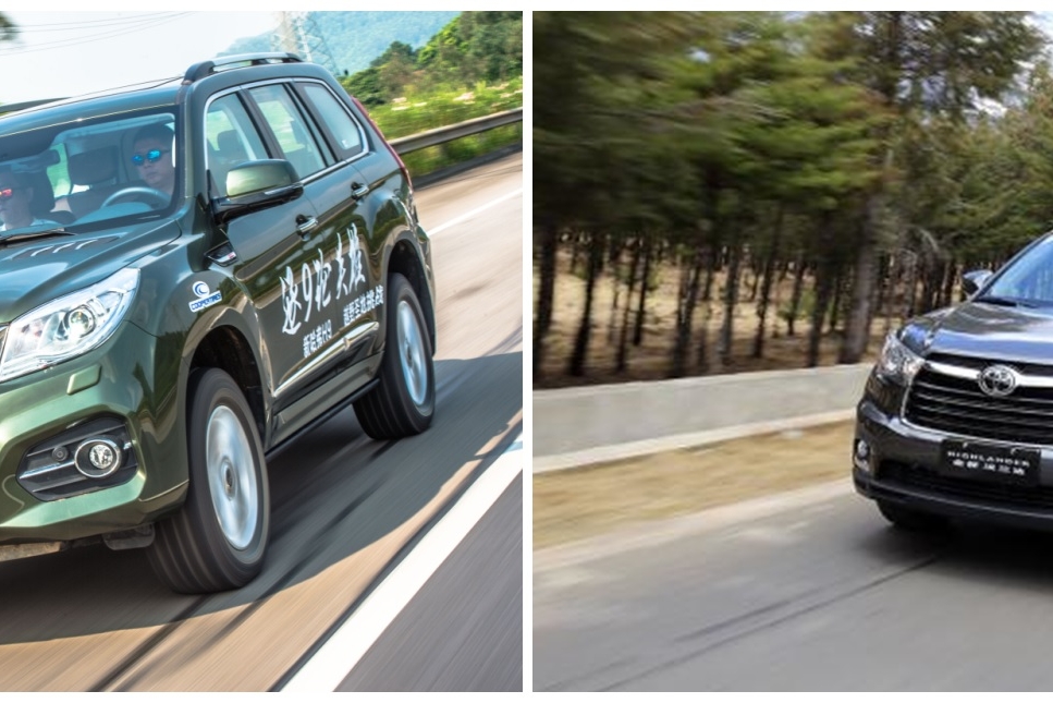 新哈弗H9对比汉兰达