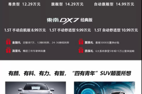 东南DX7 Prime上市