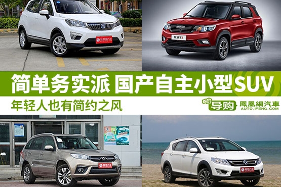 简单务实国产小型SUV