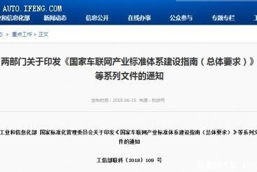 车联网标准体系指南