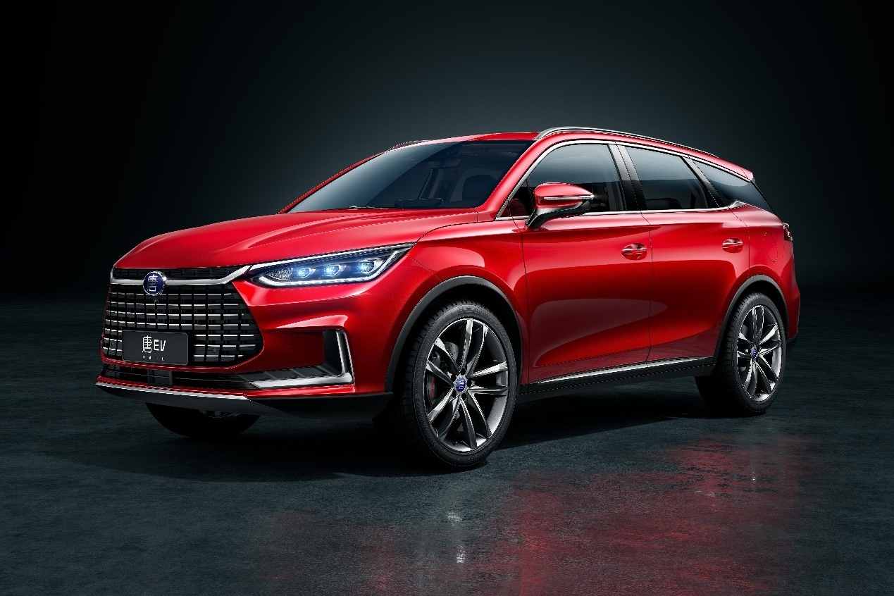 全新一代唐EV的电动S