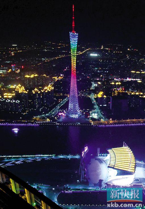 广州塔夜景. 宁彪/摄