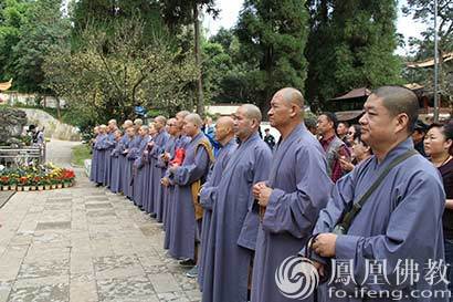 云南华亭寺心明大和尚图片