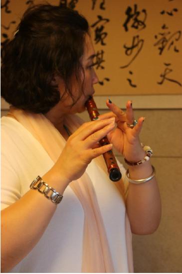 国乐人蔡蕾：立足笛箫普及 传承国粹精华_凤凰网