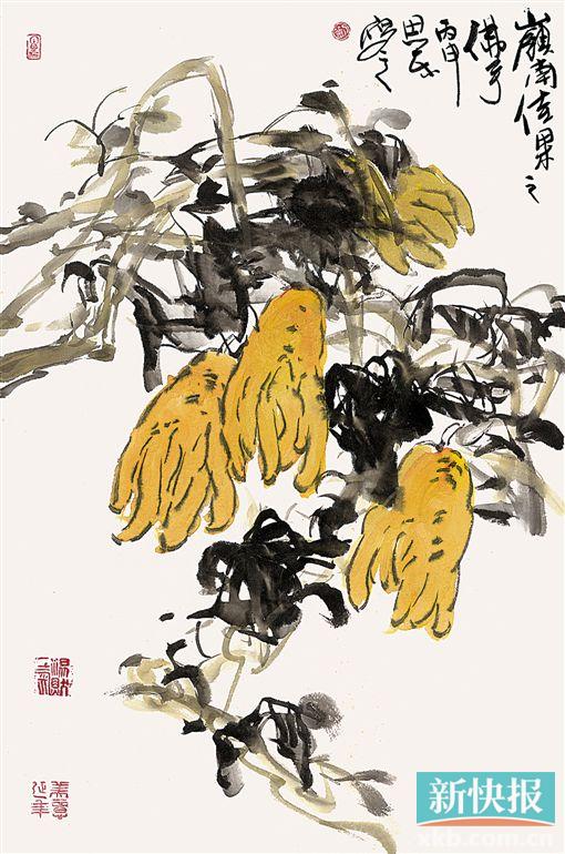 刘思东 佛手 69.5cm×46cm