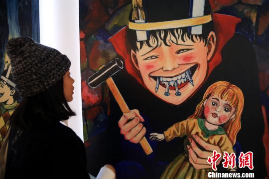 伊藤润二"惊悚漫画"上海首展
