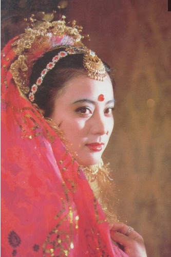 86版《西游记》中的女演员头饰盘点,很多精致的头饰现在都不多见了