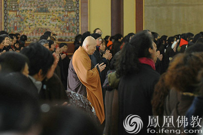 江西庐山东林寺24小时昼夜经行法会圆满结束