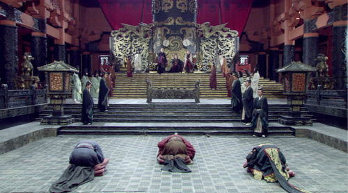 赵,魏,楚三王朝觐天子