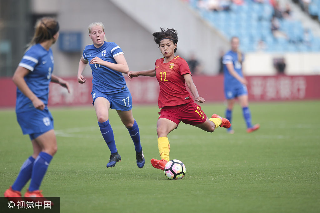 热身赛-四人破门 中国女足4-2芬兰