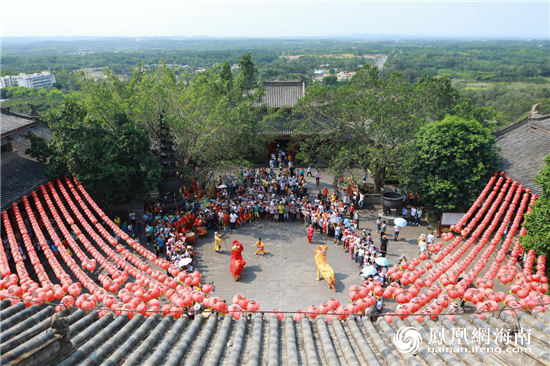 白玉蟾祖师圣诞暨军坡节文化系列活动定安举行_海南频道_凤凰网