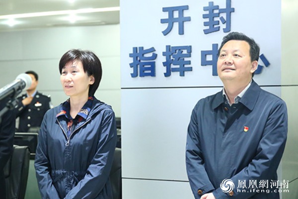 开封市市委书记侯红调研指导五一假期安保工作