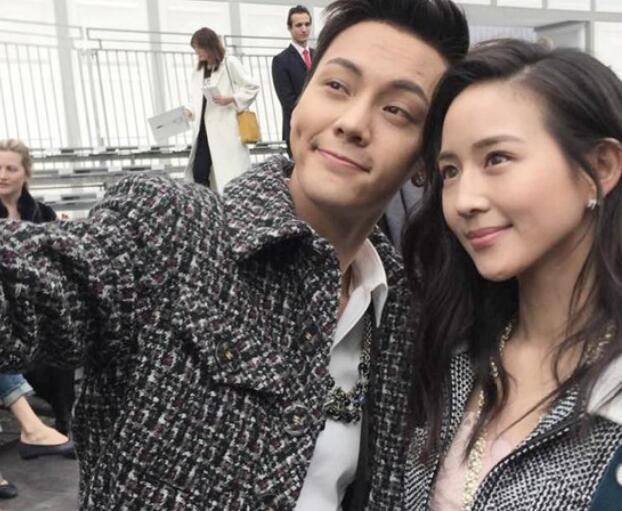 娱乐|张钧甯陈伟霆秀场玩自拍"酒窝cp"超养眼