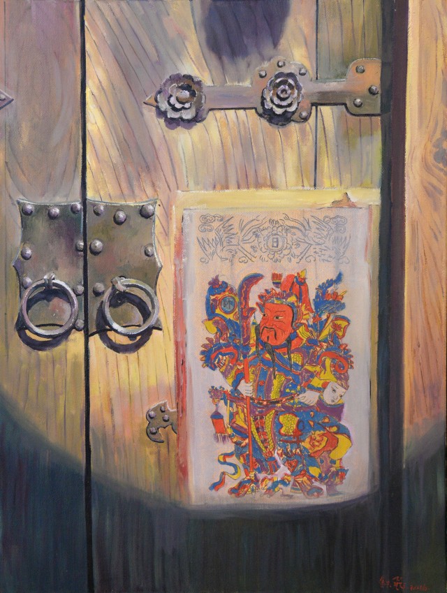 46万,刘铁飞奥运油画拍出新纪录