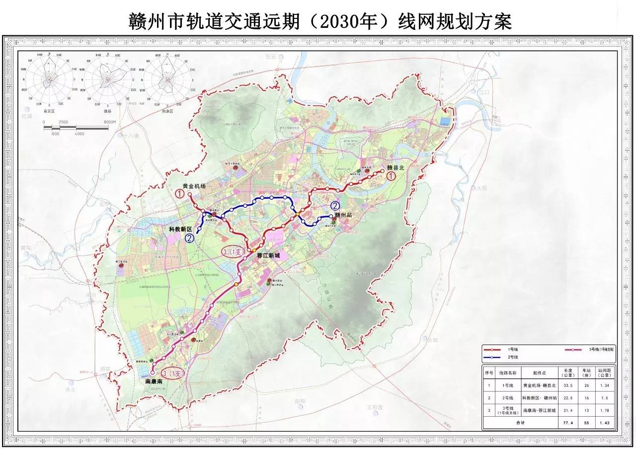 赣州地铁线路图片