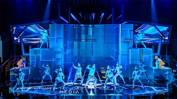 恩维传媒告诉你那些盛典晚会舞台视觉新玩法