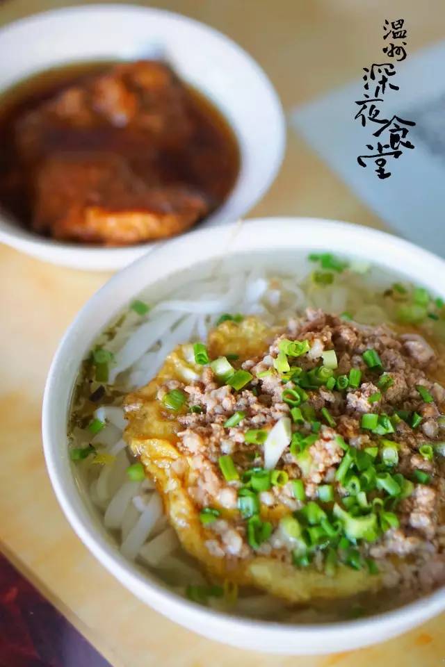 开了三十多年 老温州的早餐菜单里一定少不了这碗面