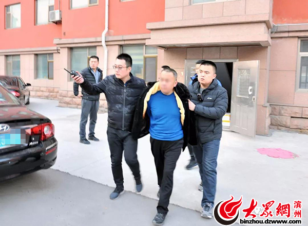 2月10日凌晨,滨州市公安局组织120余名警力,在博兴县公安局,滨城分局