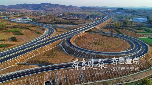 潍日高速提前两月建成今日通车