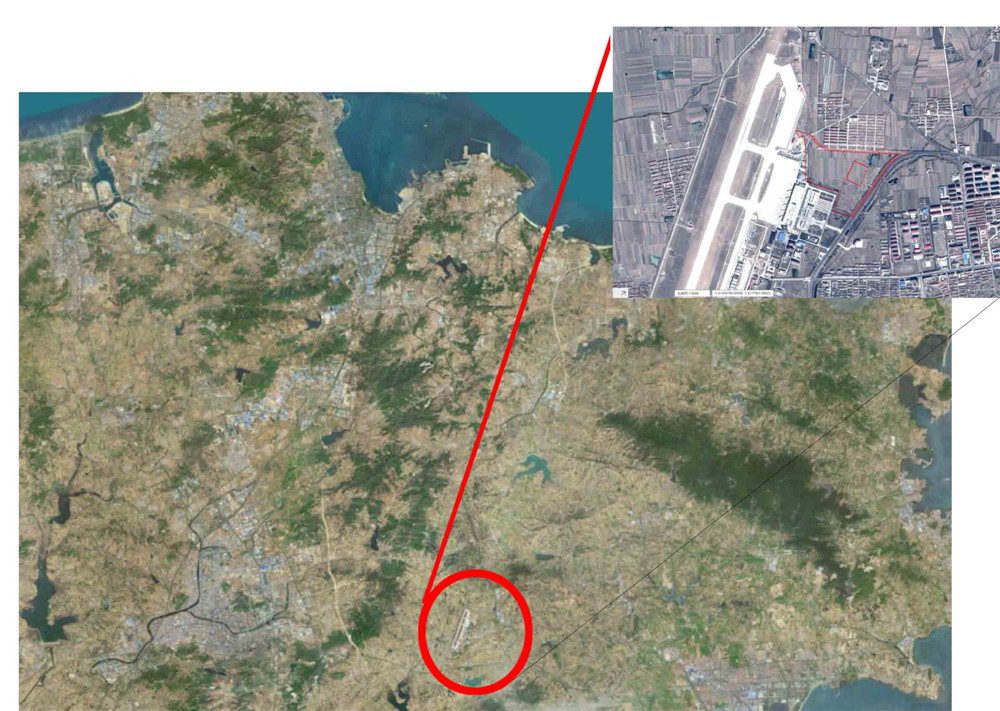 威海机场停机坪及附属设施扩建规划示意图公布