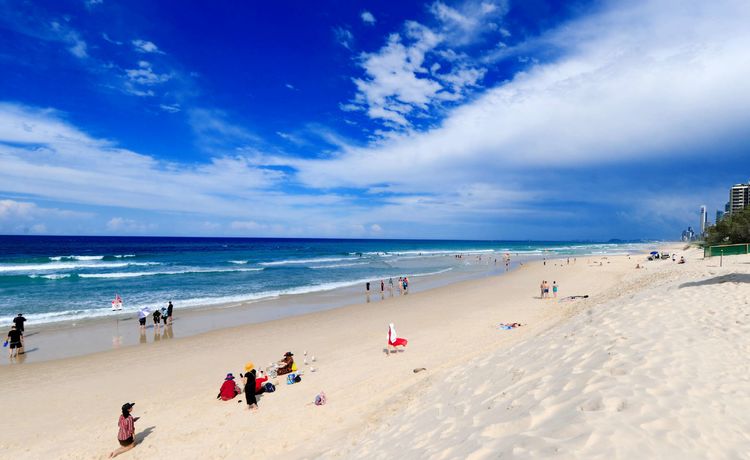 澳大利亚旅游散记之四: 黄金海岸,无与伦比的沙滩与城市最完美的融合