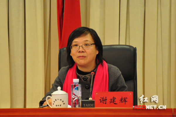 新闻资讯湖南省副省长谢建辉出席并讲话.