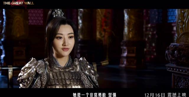 长城发布景甜幕后特辑鹤军女将军