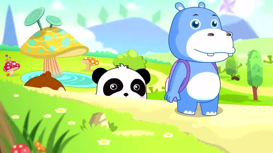 宝宝巴士运动会-跑步接力赛