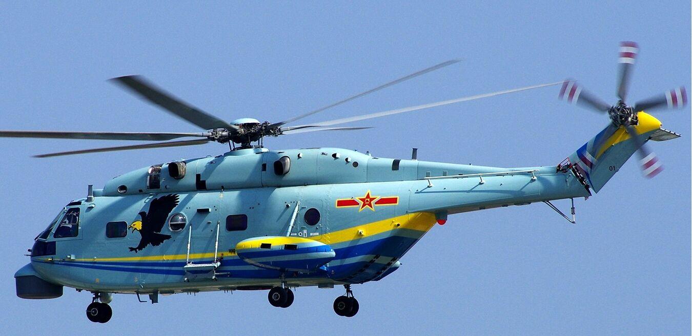 中国最大直升机图片