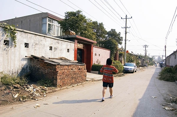 拆迁之前的石家庄市北高营村(摄于2006年10月)