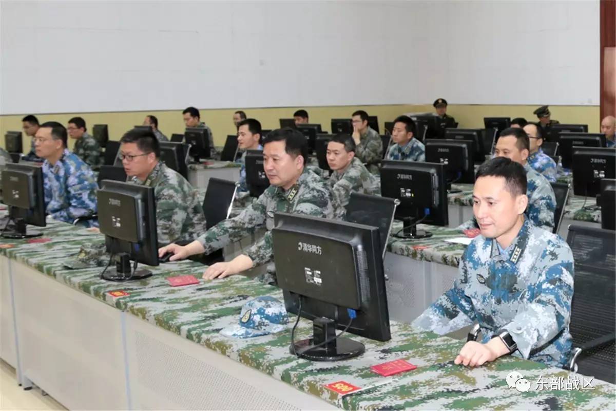 东部战区机关参谋业务比武竞赛首日观察一个难字检验真功夫