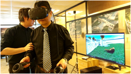 vr虚拟现实互动设备让你走进圆明园的未来