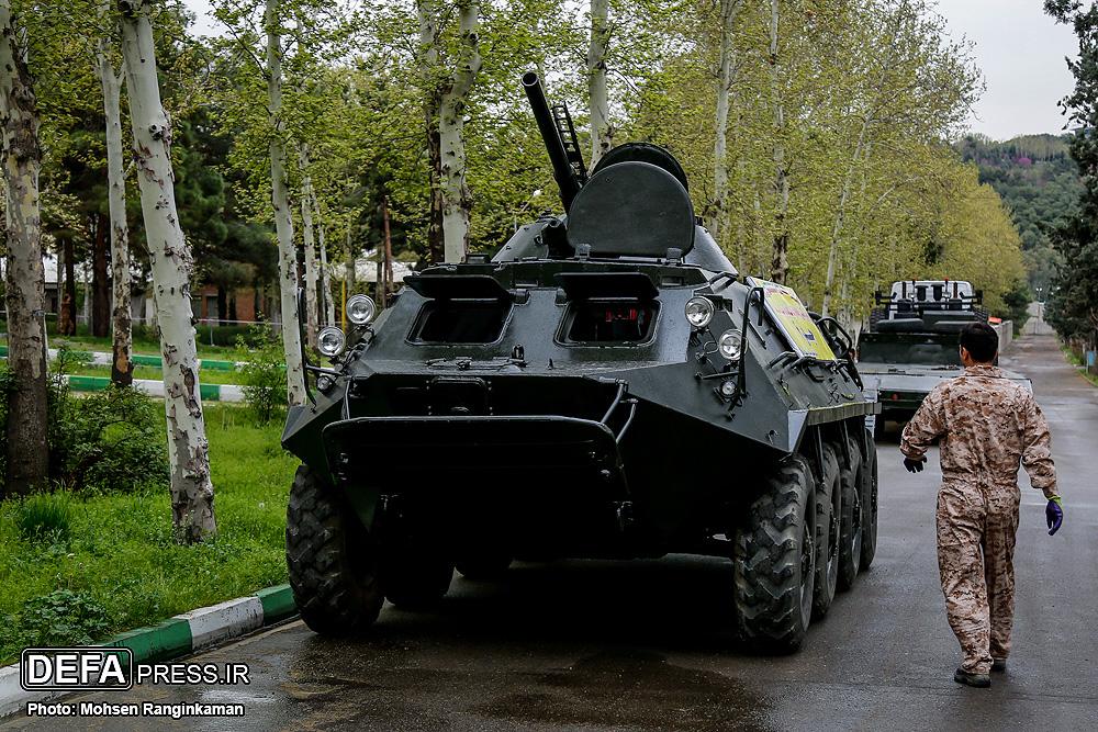 图为伊朗在btr-60pb装甲运兵车的基础上改进而来的另一款装甲车&mdash