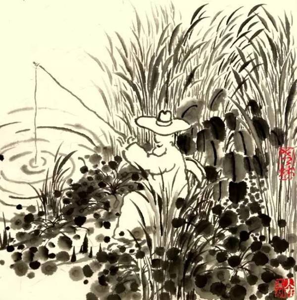 老树画画丨最爱清蒸鱼,也喜红烧肉,虽然做不好,但是吃不够