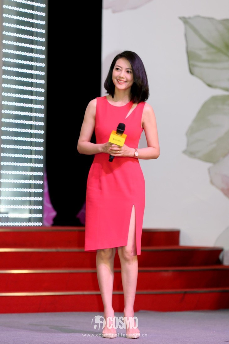 刘亦菲▲刘亦菲身着zuhair murad 2015春季高定▲高圆圆▲高圆圆身