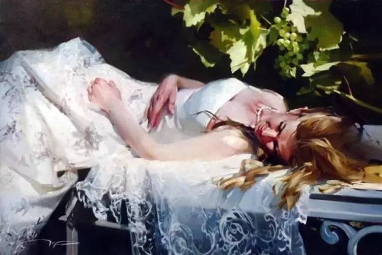 油画世界:俄罗斯alexey chernigin人物油画