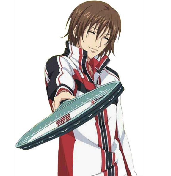 《网球王子》不二周助,青学的天才网球选手,平时笑眯眯