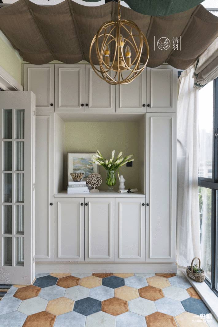 阳台上做个地柜,好看又实用!