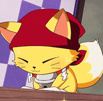 【表情包】《银仙》中的狗神和银仙~变小后真的是被萌了一脸啊