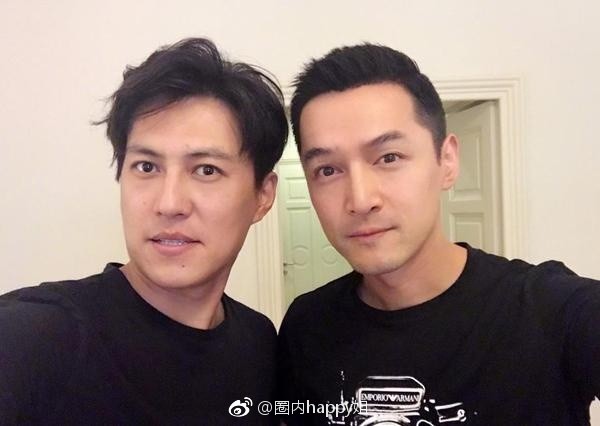 "楼台兄弟"靳东胡歌再度合体,化身搞怪卖萌表情包_凤凰网娱乐_凤凰网