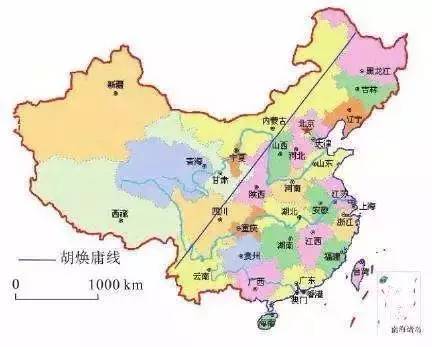 南北差异算什么?这条线把中国分成两个世界