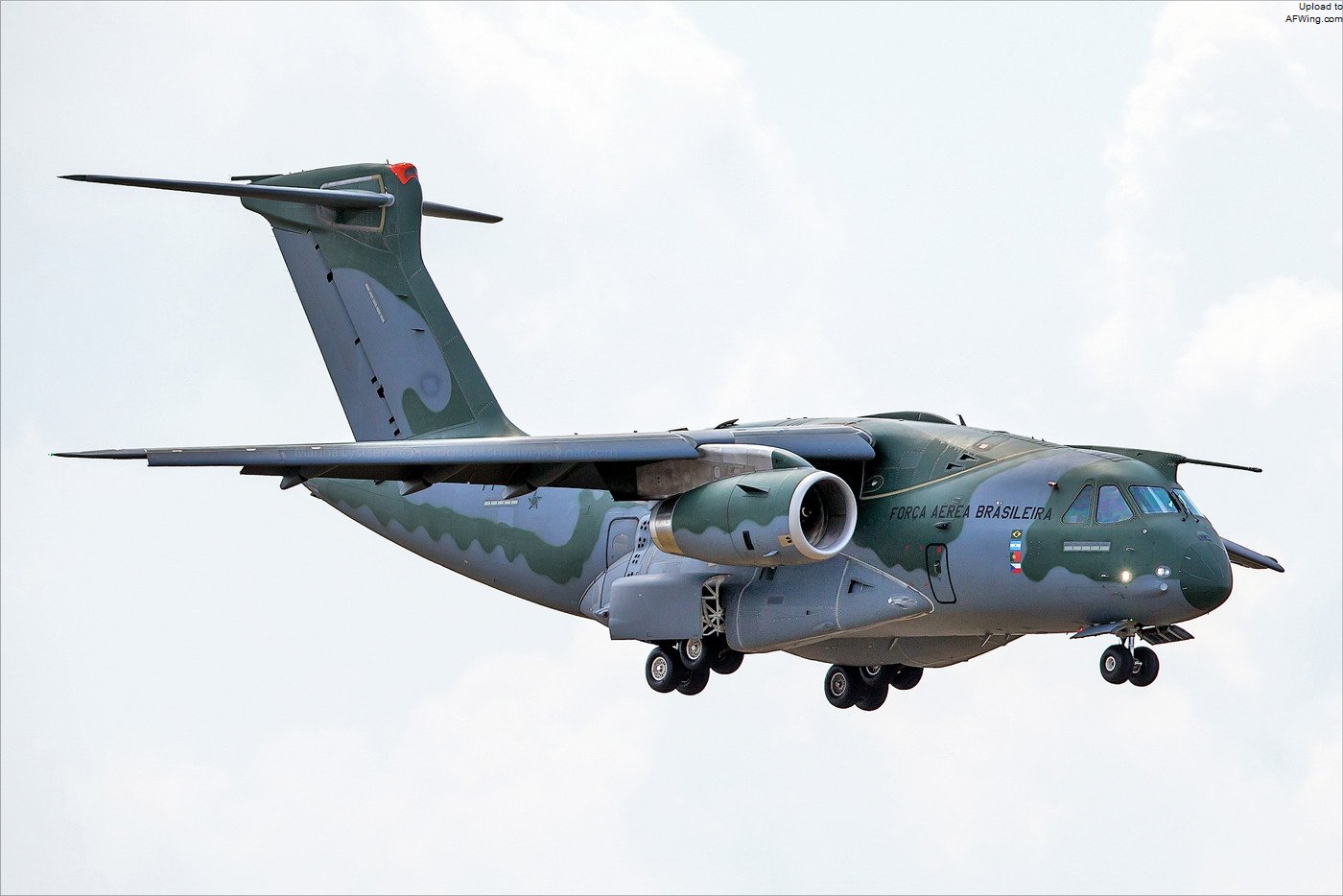 48,巴西航空工业公司kc-390战术运输机,外形与日本川崎c-1hec-2有点像